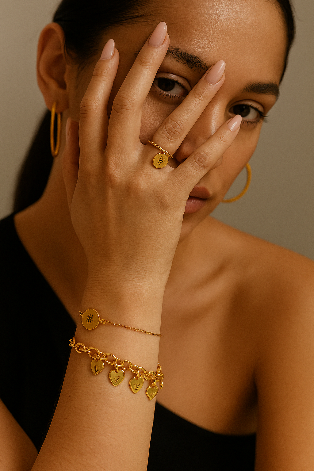 Pulsera Encanto de corazón