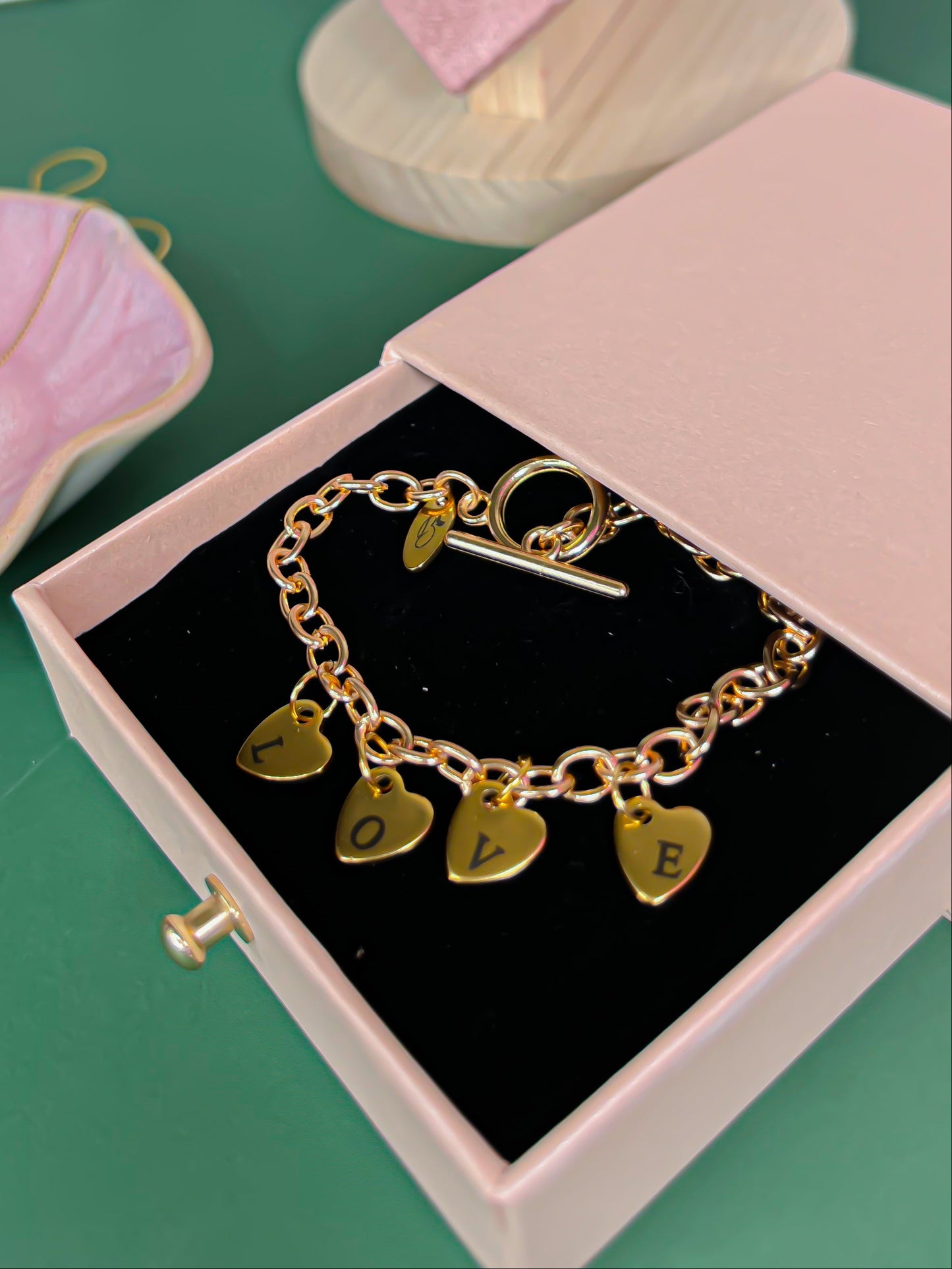 Pulsera Encanto de corazón