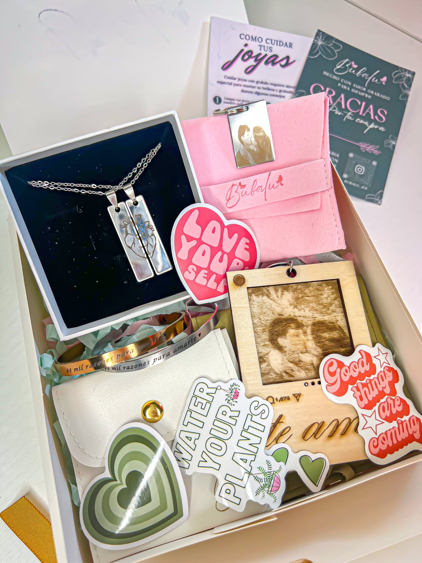Kit personalizado "Te amo en cada detalle"