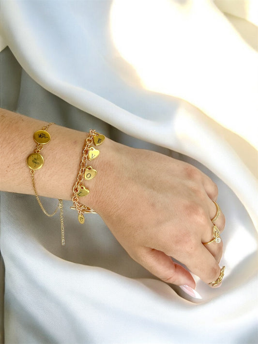 Pulsera Encanto de corazón