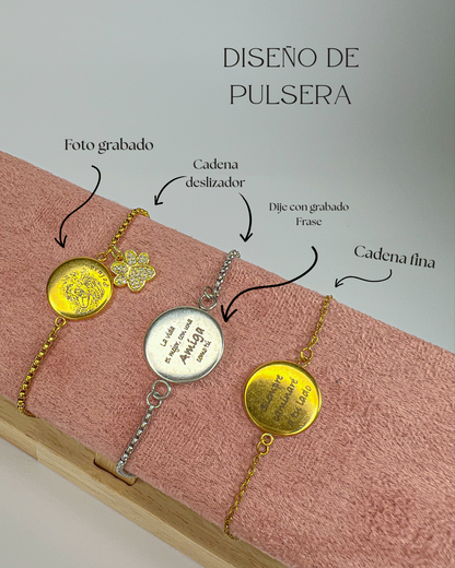 Pulseras con Grabado personalizado